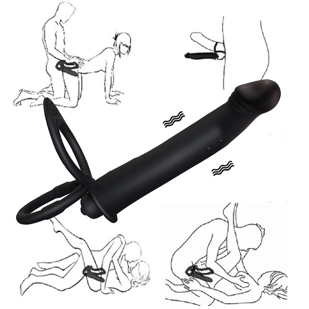 Double Penetration Vibrator for Man Adult Sex Toys